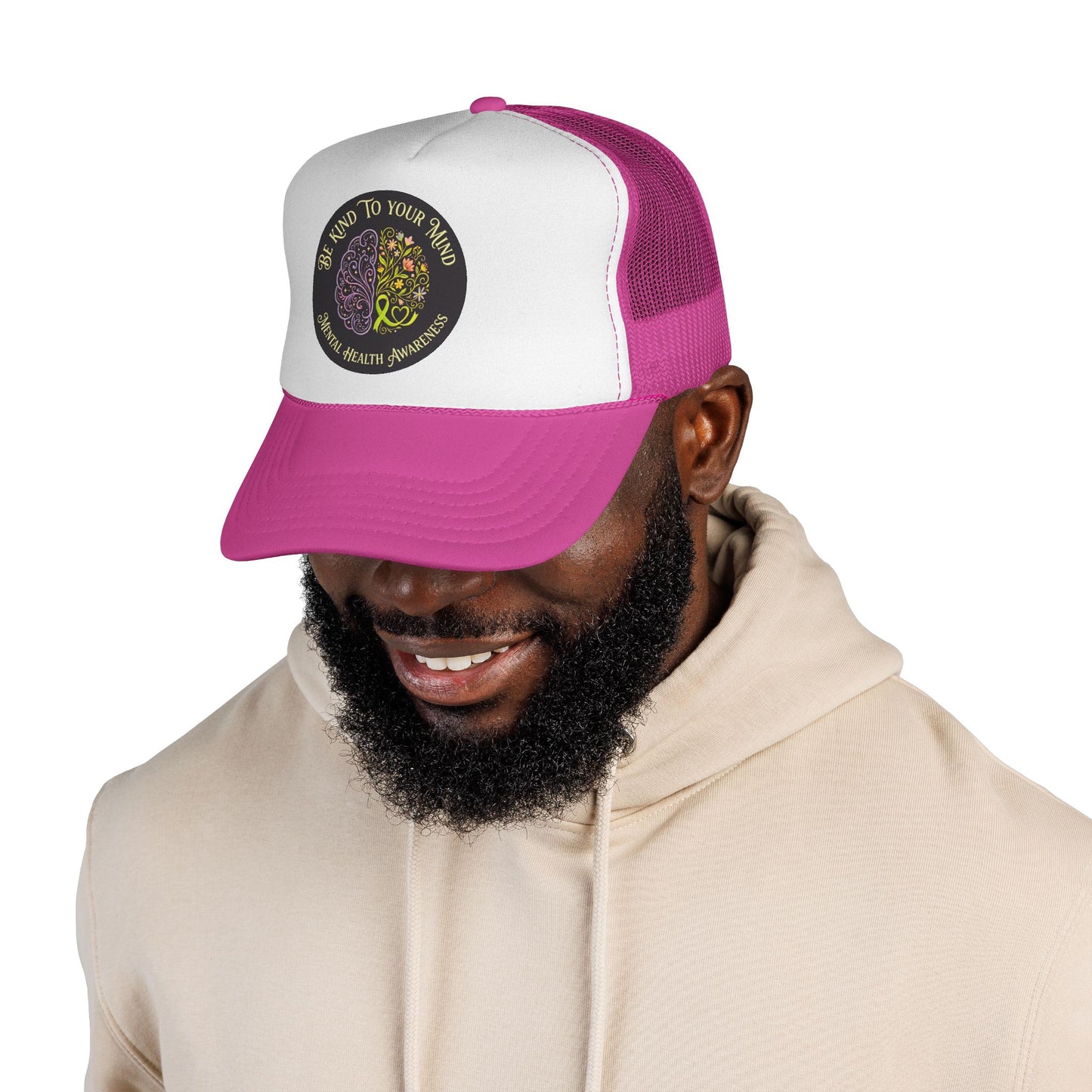 Trucker Hat: "Be Kind to Your Mind" Mental Health Awareness