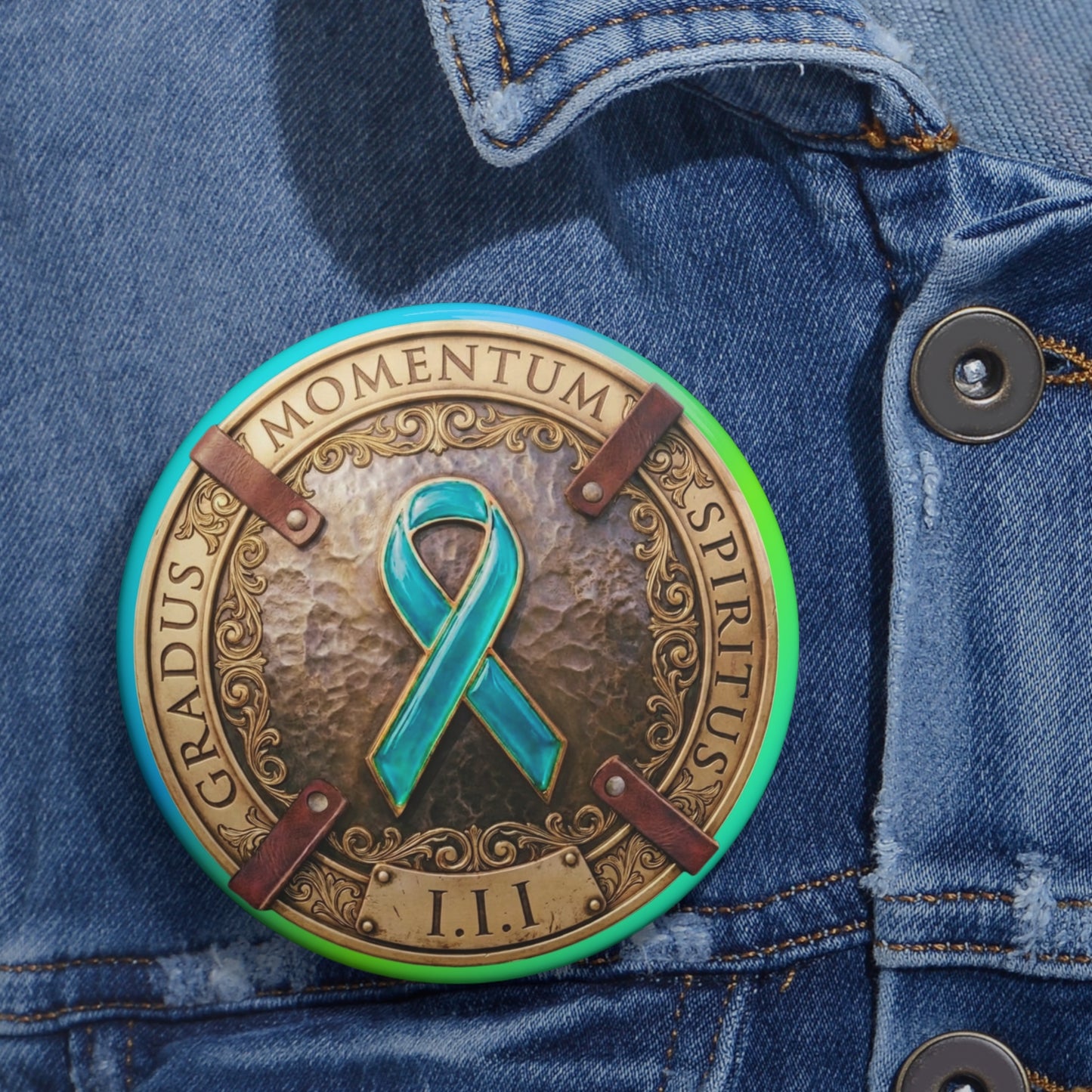 Pin Button: PTSD Awareness Support