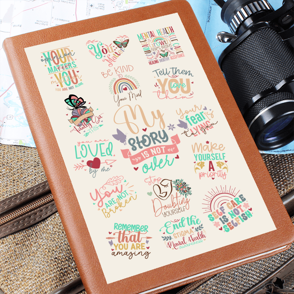 Mental Health Journal: Positive Quotes