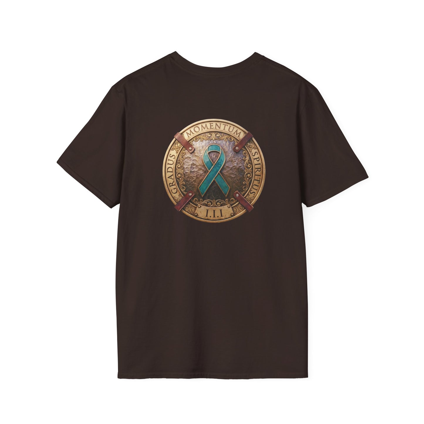 T-Shirt: "PTSD Awareness" Teal Ribbon Support