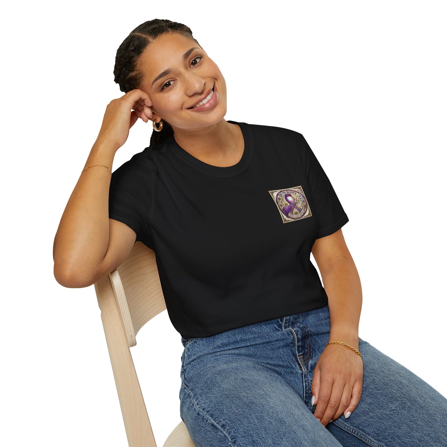 T-Shirt: "End the Silence" Domestic Violence Awareness Support
