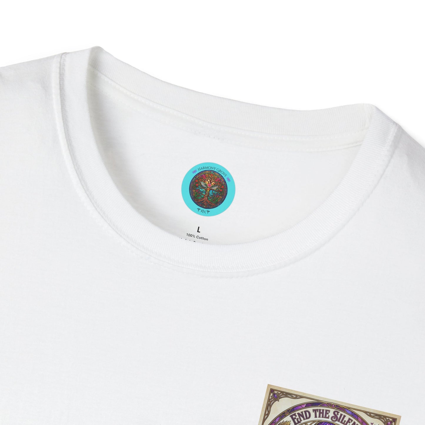 T-Shirt: "End the Silence" Domestic Violence Awareness Support