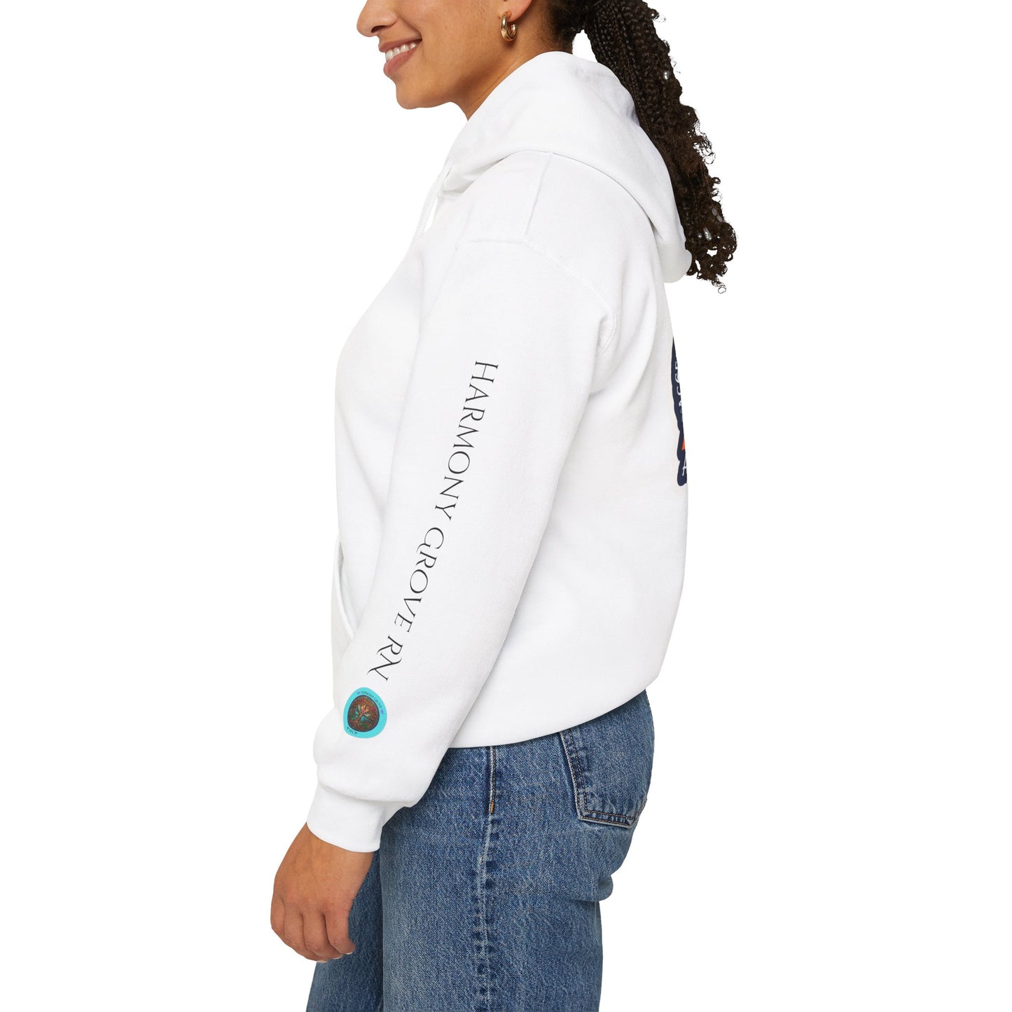 Pullover Hoodie: "Autism Awareness" Colorful Tree Compassion Design