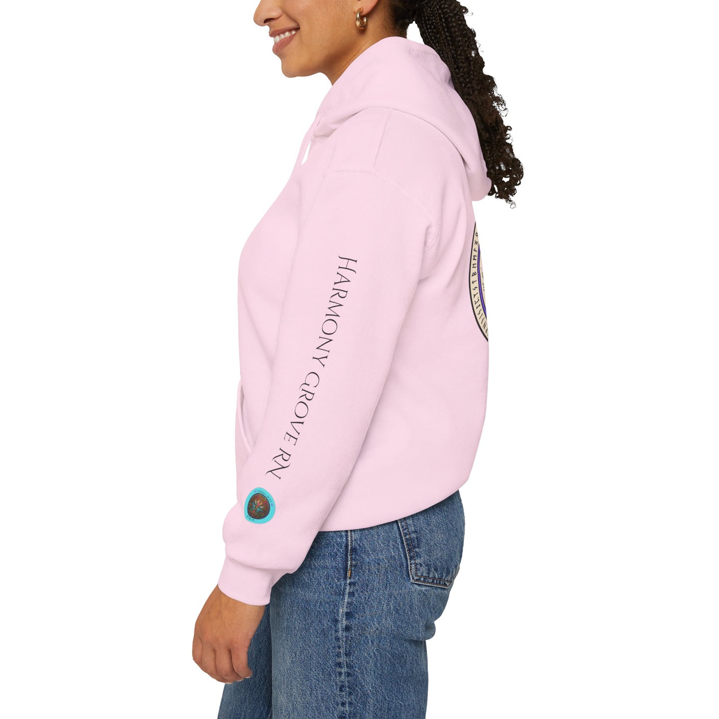 Pullover Hoodie: Suicide Awareness Warrior (XIX;I) Teal & Purple Support Ribbon