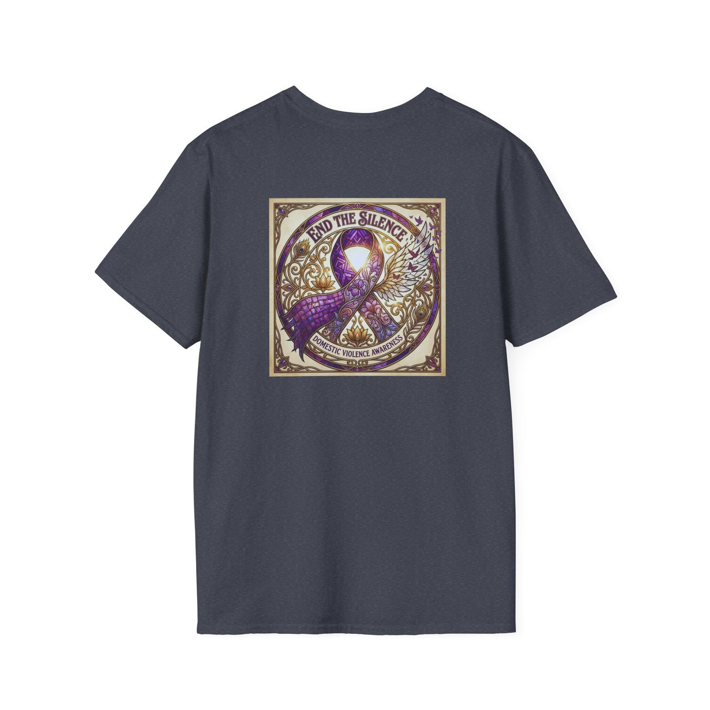T-Shirt: "End the Silence" Domestic Violence Awareness Support
