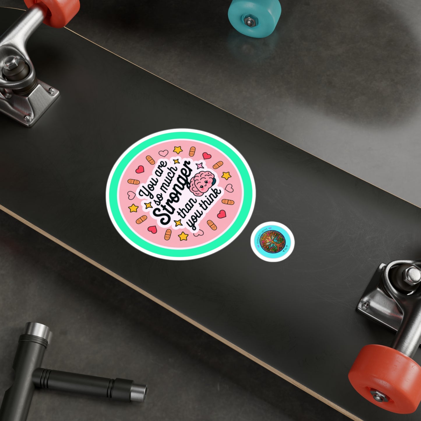 All-Weather Vinyl Decal: "You Are So Much Stronger"