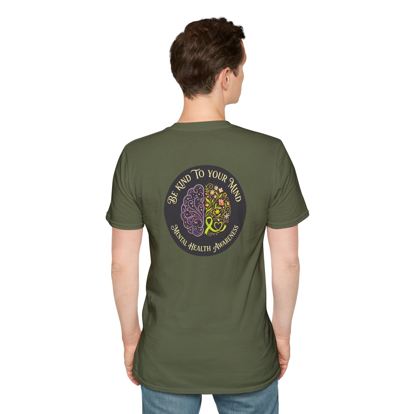 T-Shirt: "Be Kind to Your Mind" Mental Health Awareness