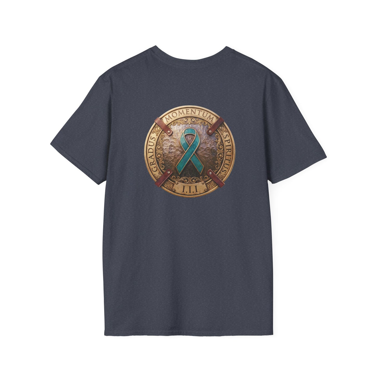 T-Shirt: "PTSD Awareness" Teal Ribbon Support