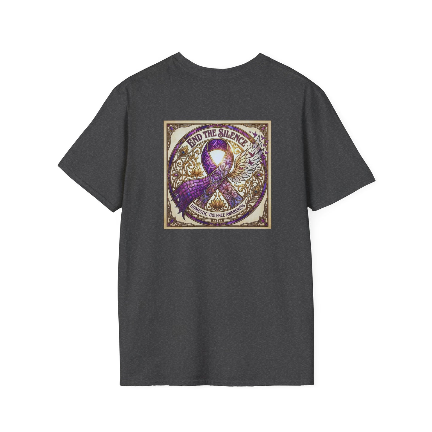 T-Shirt: "End the Silence" Domestic Violence Awareness Support