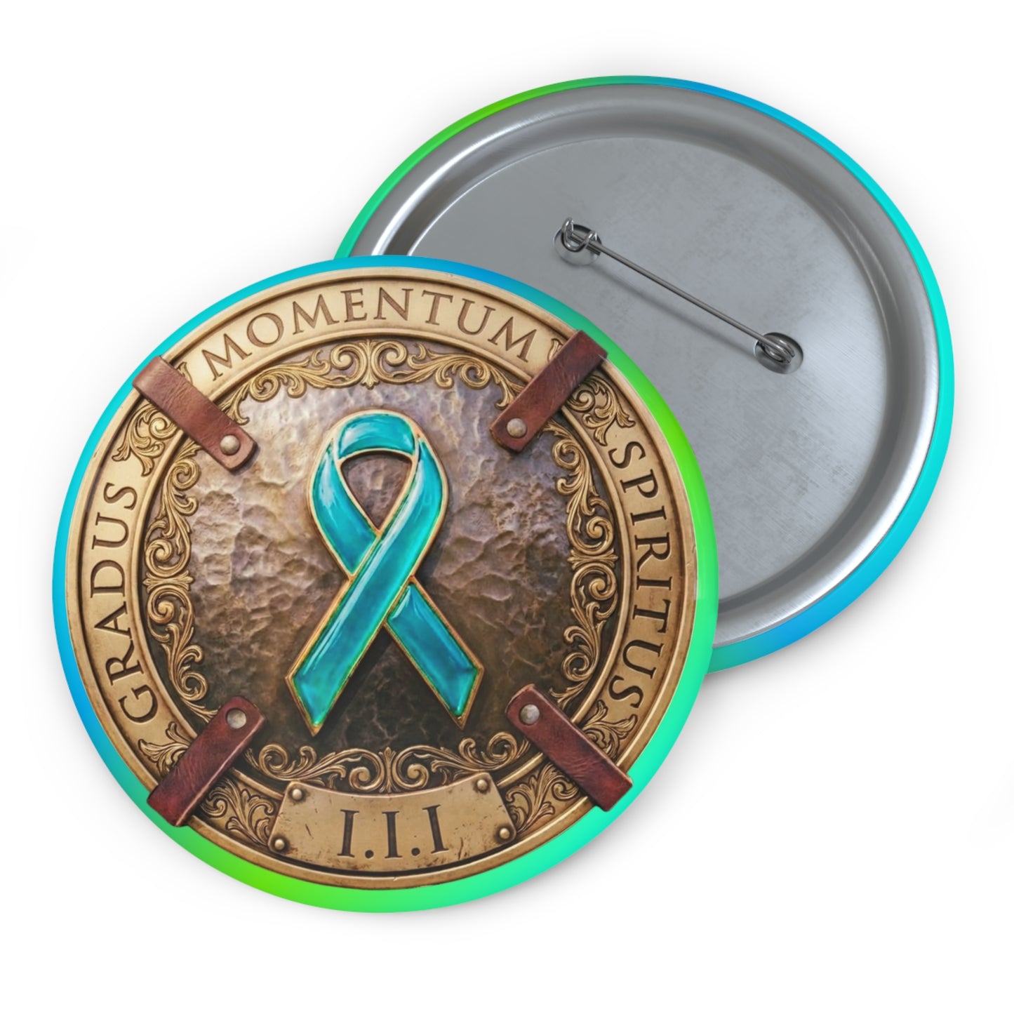 Pin Button: PTSD Awareness Support