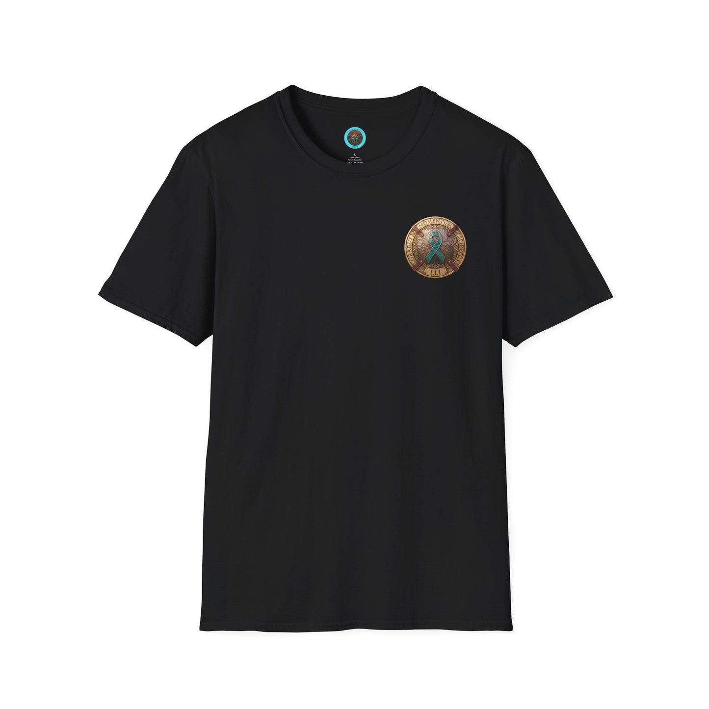 T-Shirt: "PTSD Awareness" Teal Ribbon Support