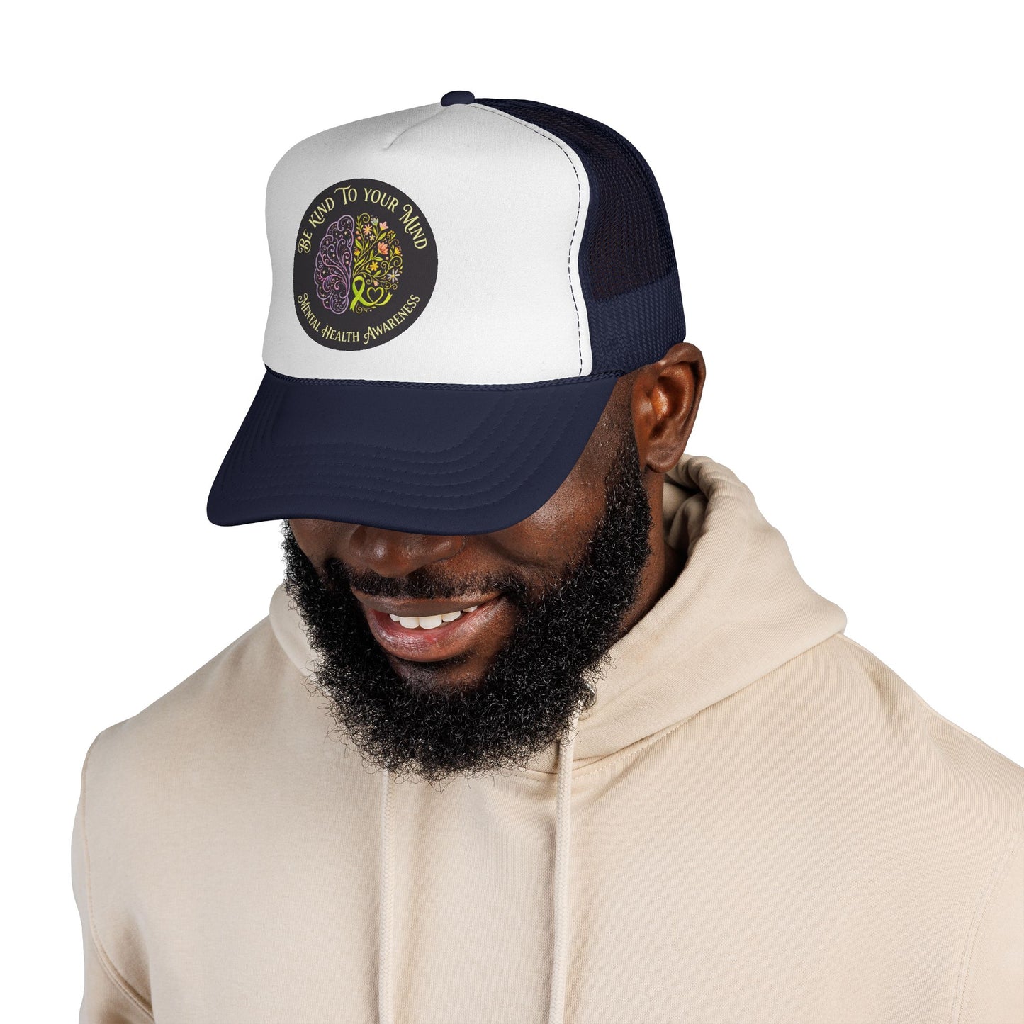 Trucker Hat: "Be Kind to Your Mind" Mental Health Awareness