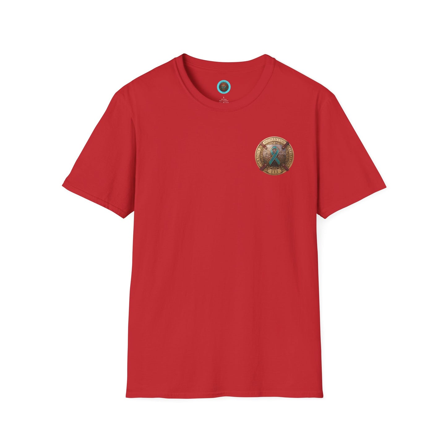 T-Shirt: "PTSD Awareness" Teal Ribbon Support
