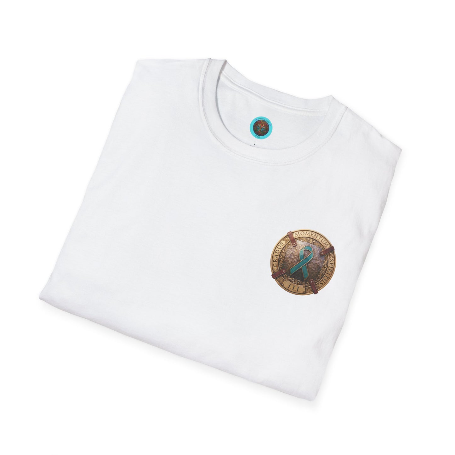 T-Shirt: "PTSD Awareness" Teal Ribbon Support