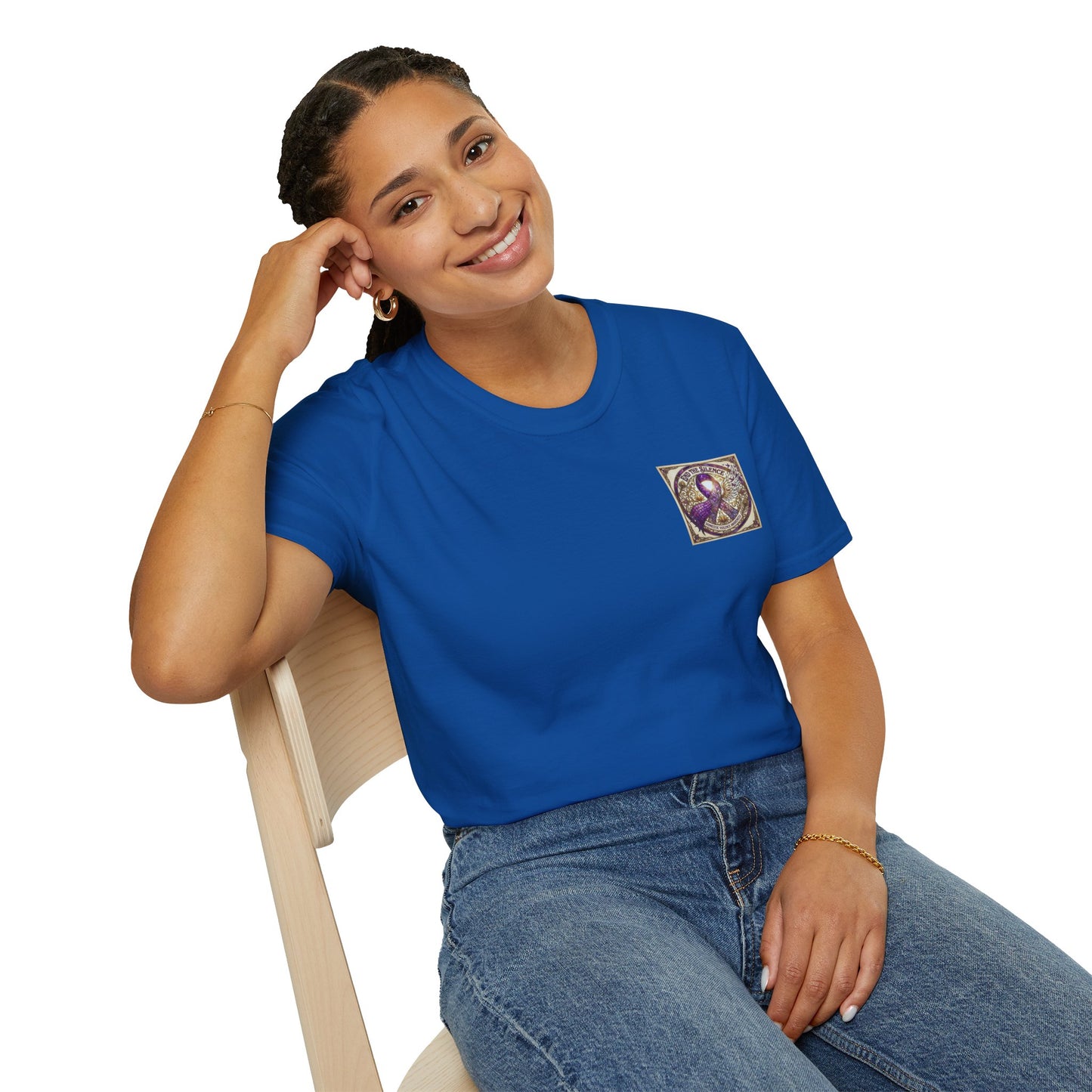T-Shirt: "End the Silence" Domestic Violence Awareness Support