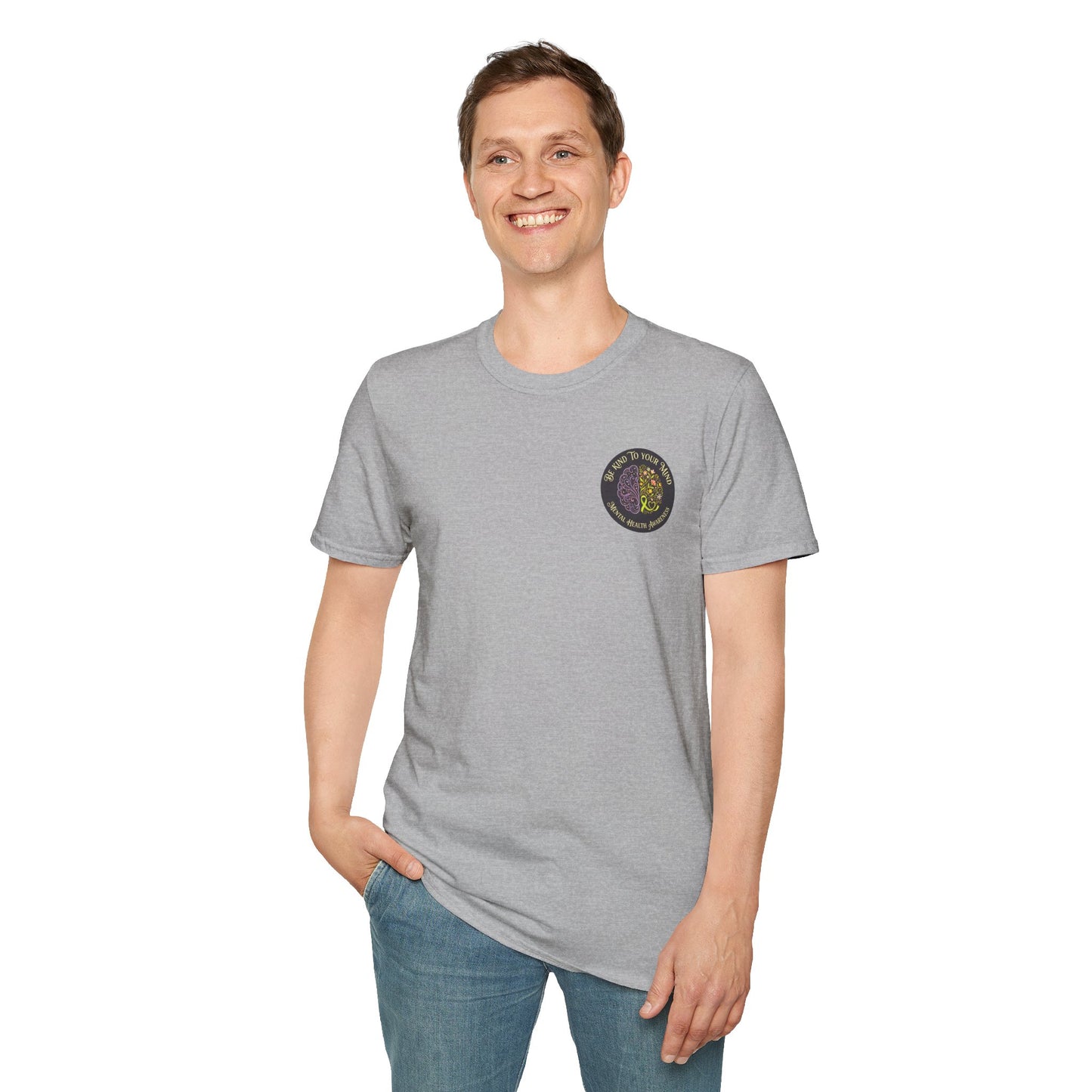 T-Shirt: "Be Kind to Your Mind" Mental Health Awareness