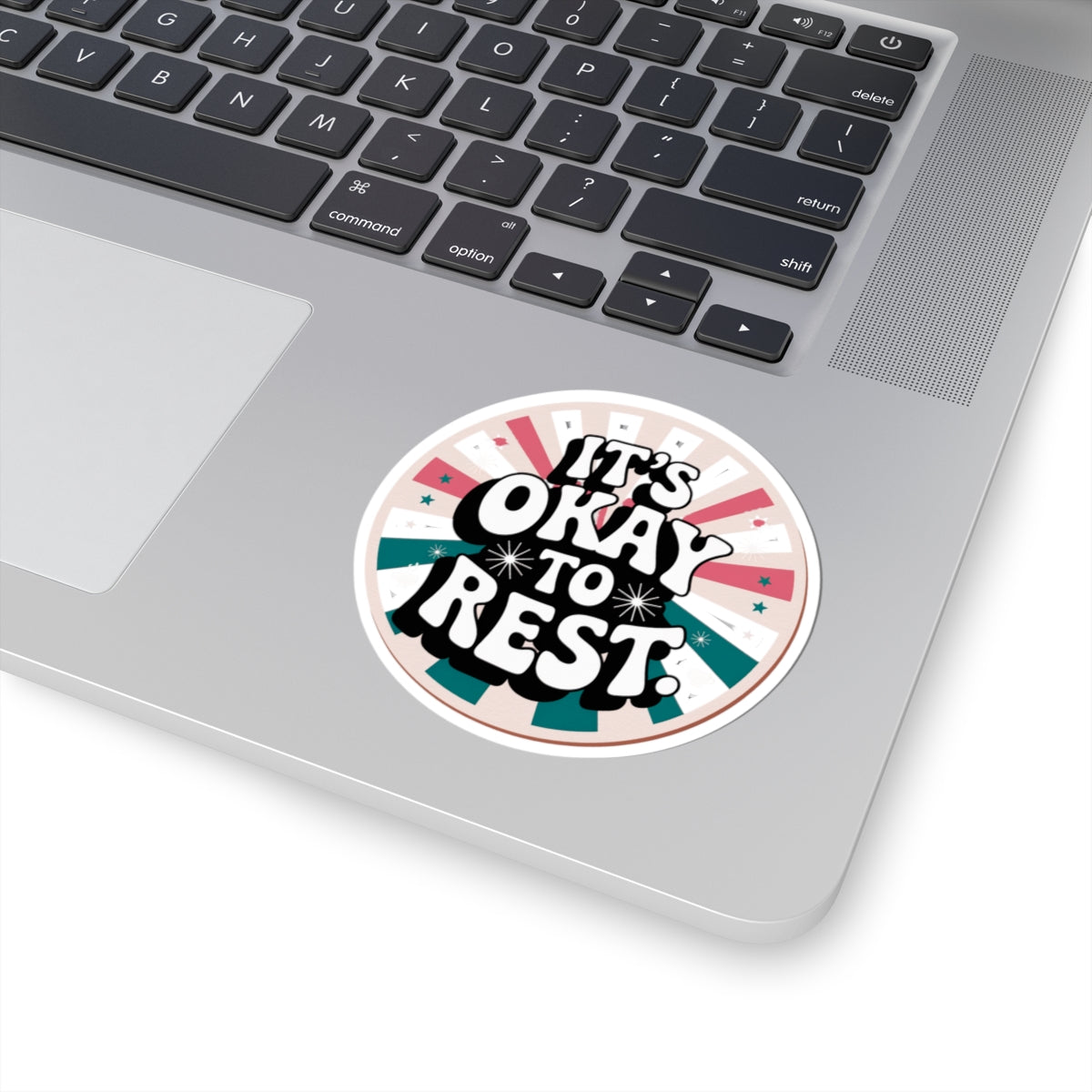 Kiss-Cut Sticker: Restful Reminder