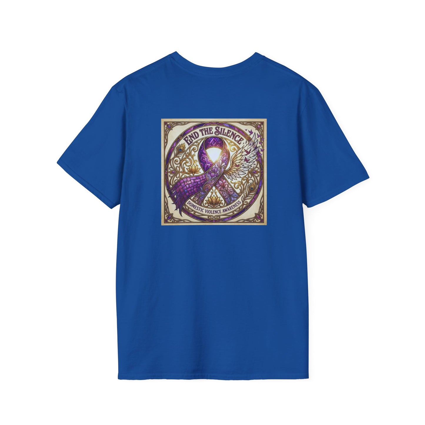 T-Shirt: "End the Silence" Domestic Violence Awareness Support