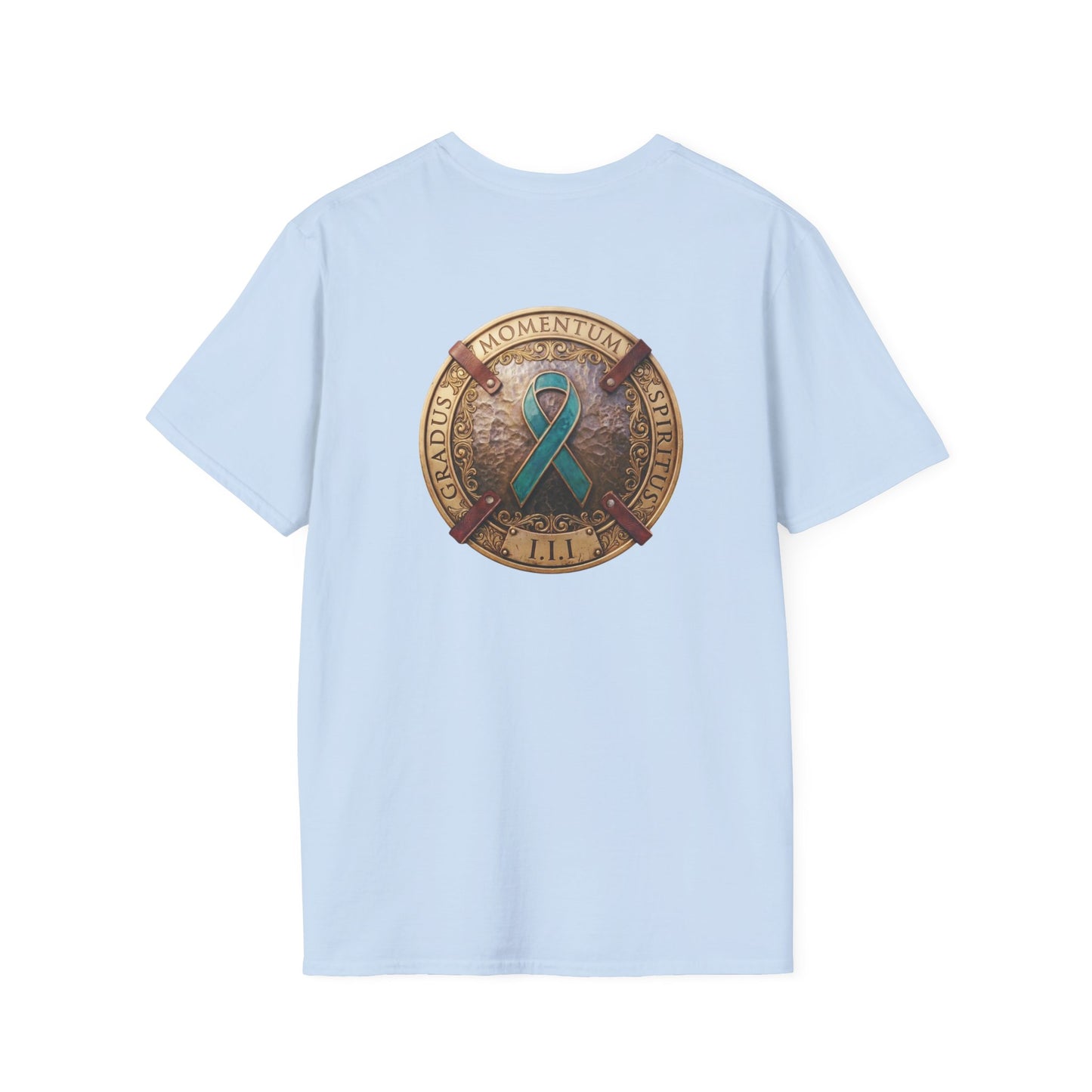 T-Shirt: "PTSD Awareness" Teal Ribbon Support
