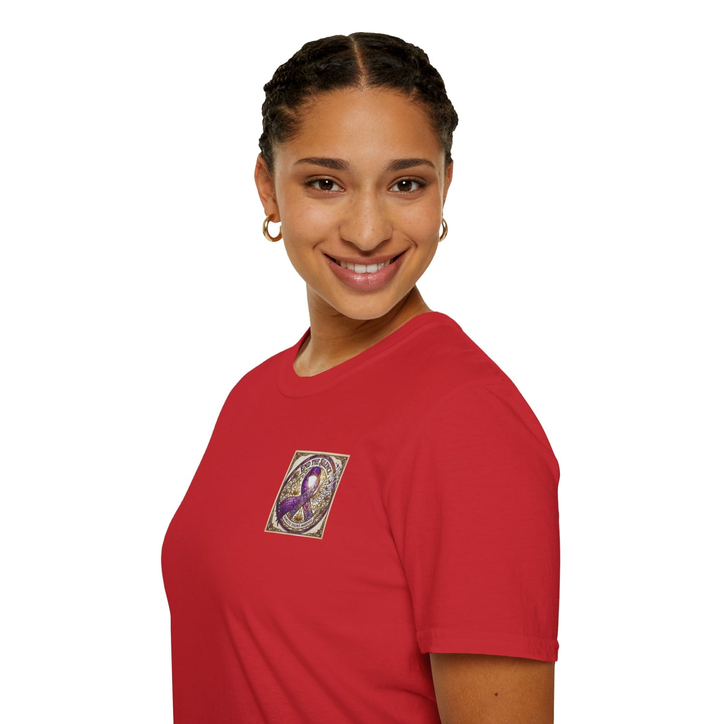 T-Shirt: "End the Silence" Domestic Violence Awareness Support