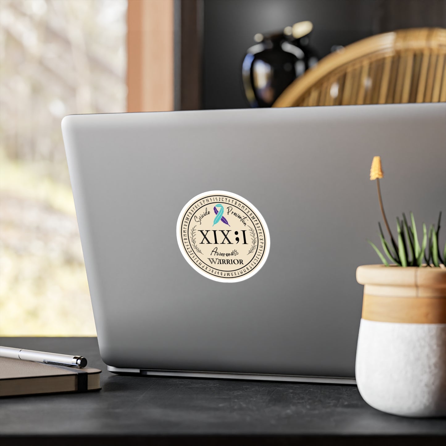 All-Weather Vinyl Decal: XIX;I Warrior