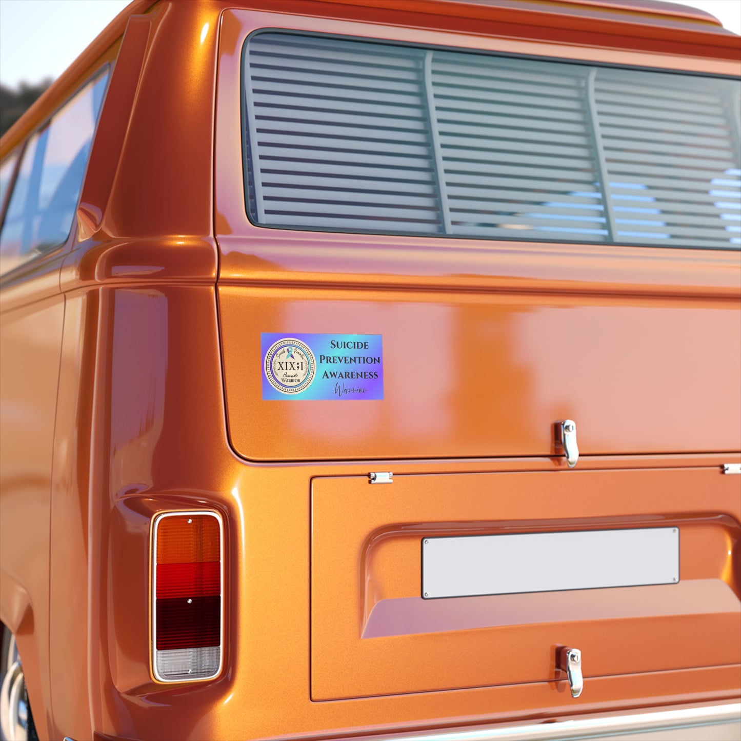 Suicide Prevention Awareness Warrior Bumper Sticker