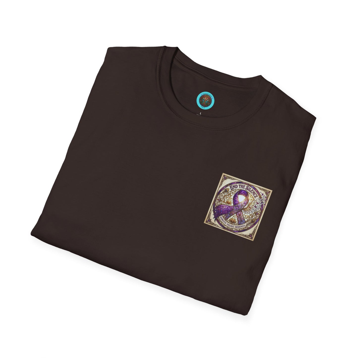 T-Shirt: "End the Silence" Domestic Violence Awareness Support