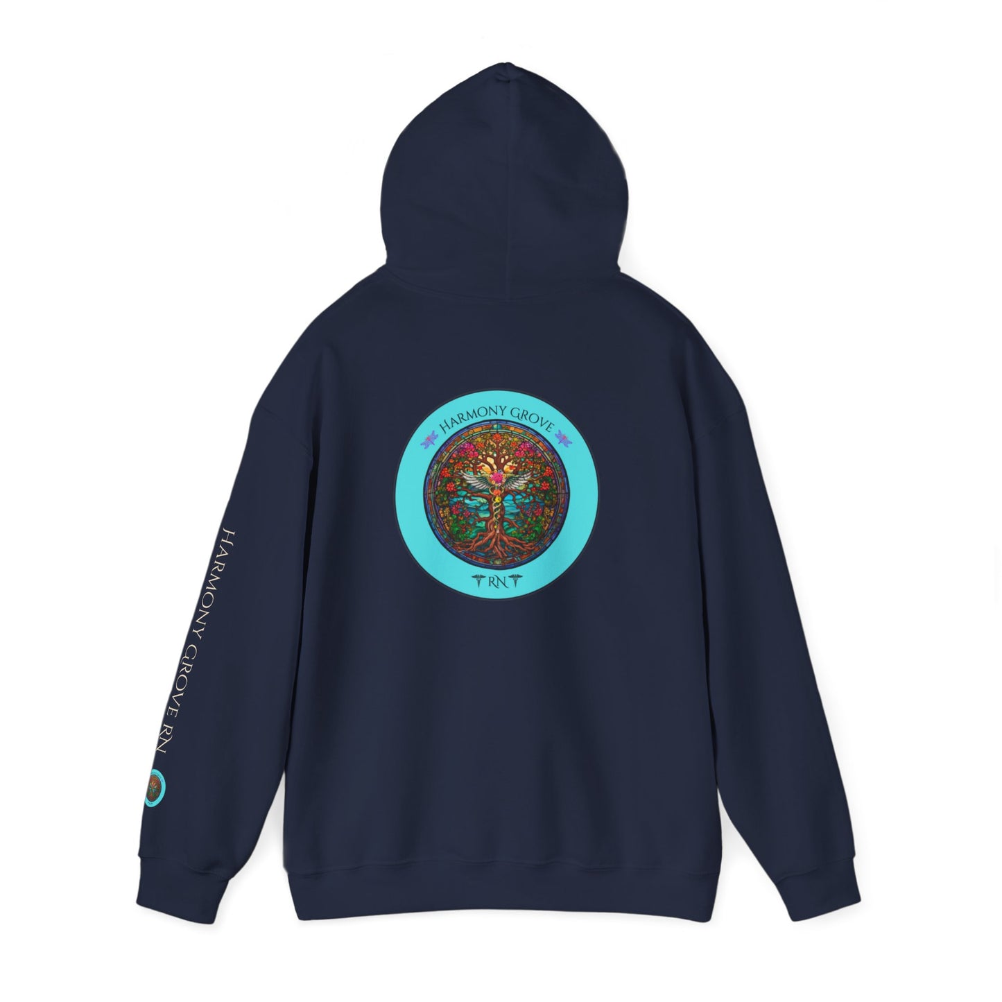 Pullover Hoodie: Harmony Grove RN