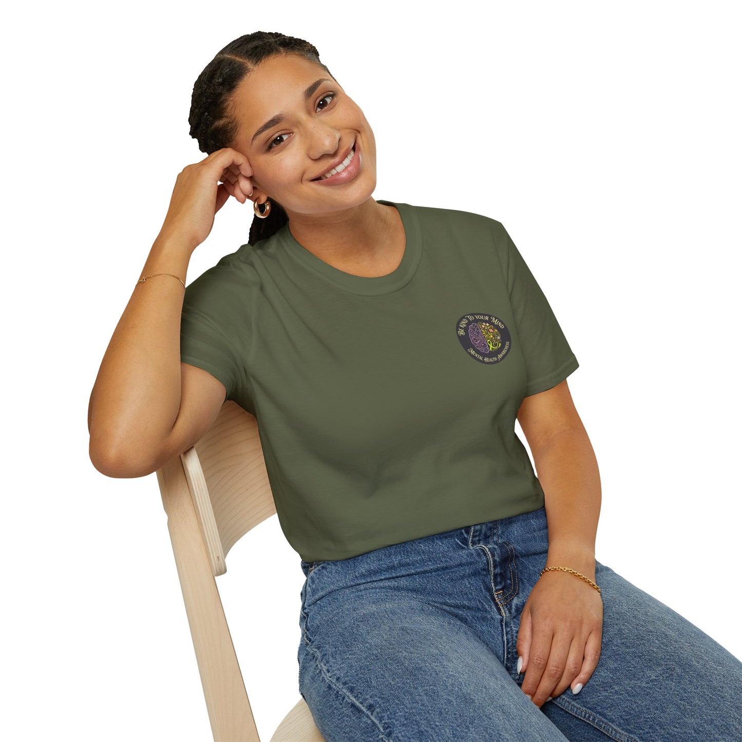 T-Shirt: "Be Kind to Your Mind" Mental Health Awareness