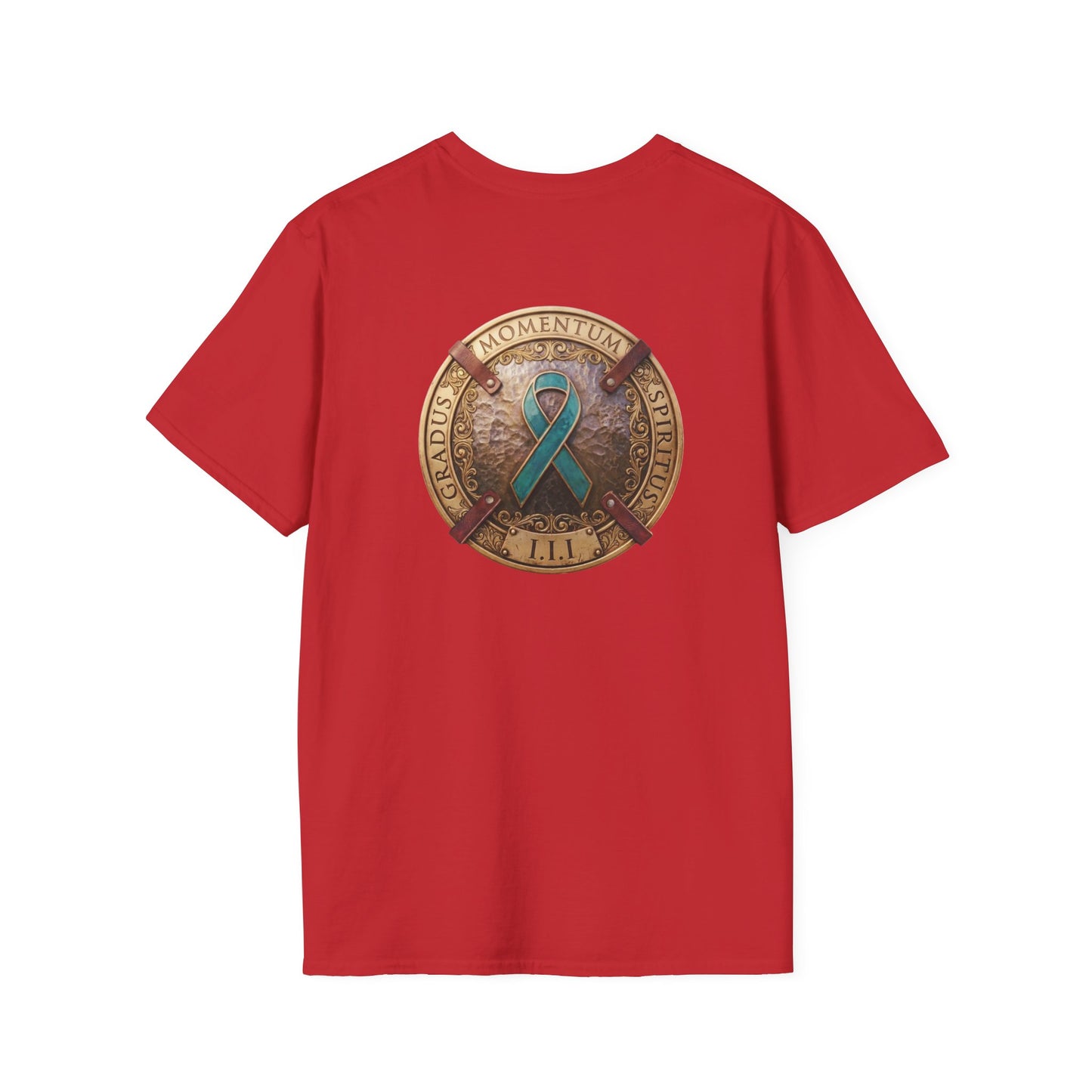 T-Shirt: "PTSD Awareness" Teal Ribbon Support