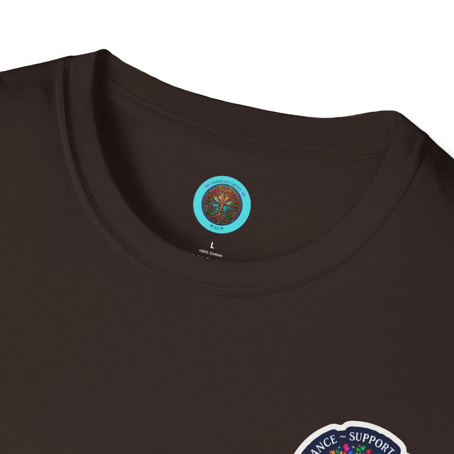T-Shirt: "Autism Awareness" Rainbow Tree
