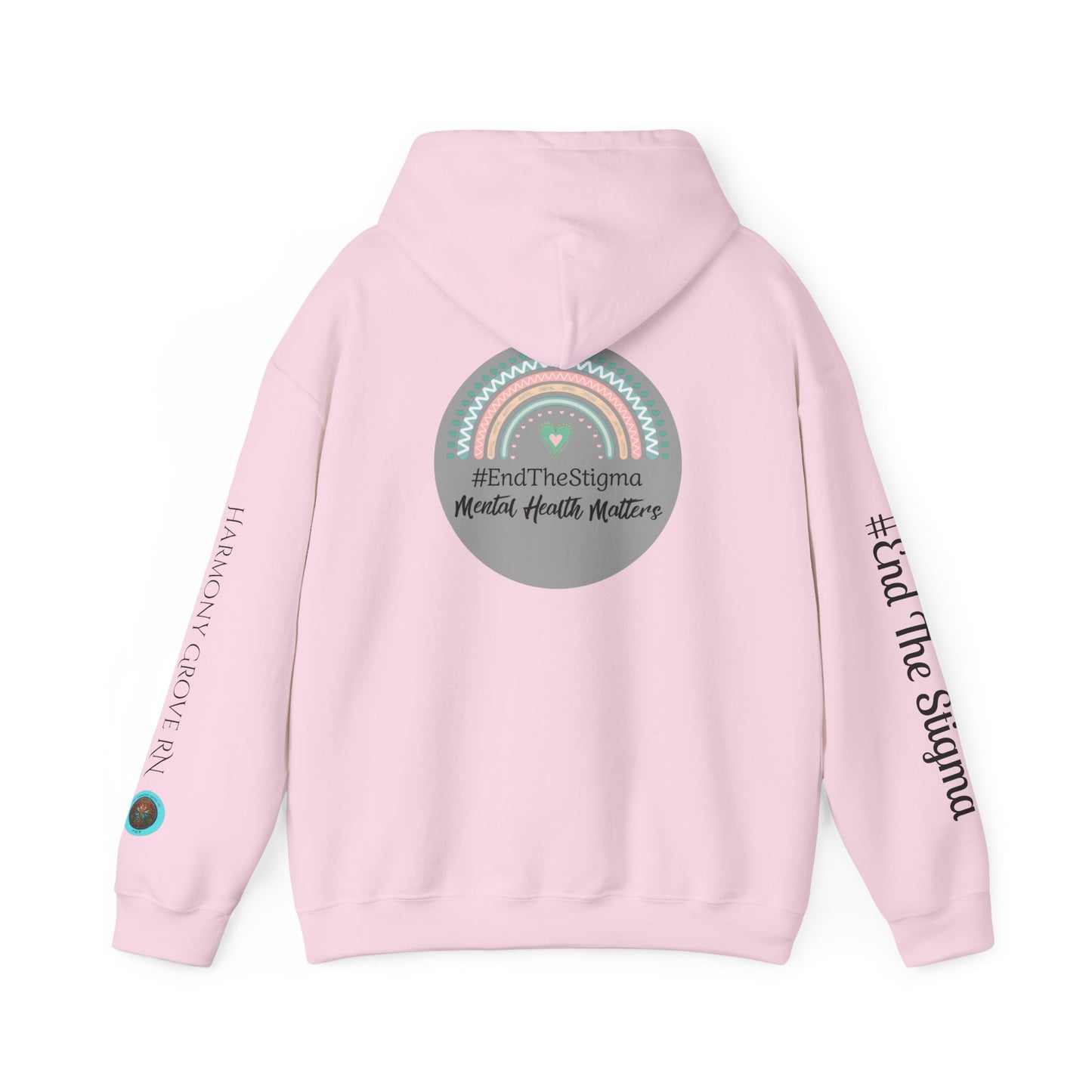 Pullover Hoodie: "#EndTheStigma" Mental Health Matters
