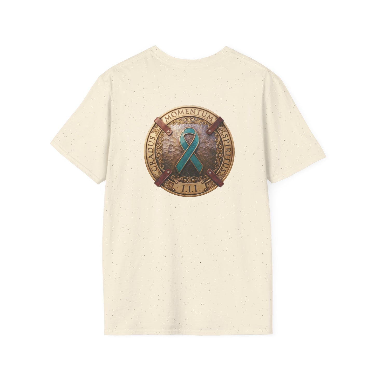 T-Shirt: "PTSD Awareness" Teal Ribbon Support