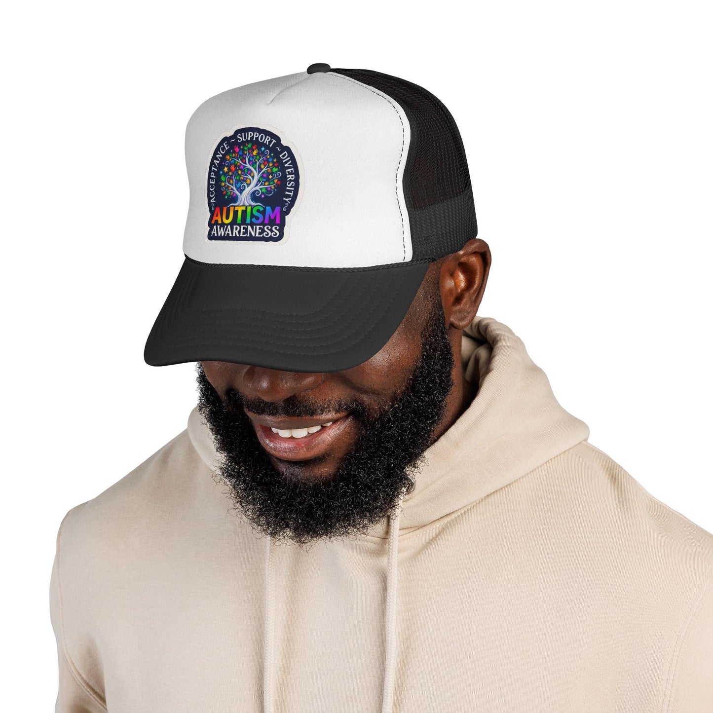 Trucker Cap: "Acceptance • Support • Diversity" Autism Awareness