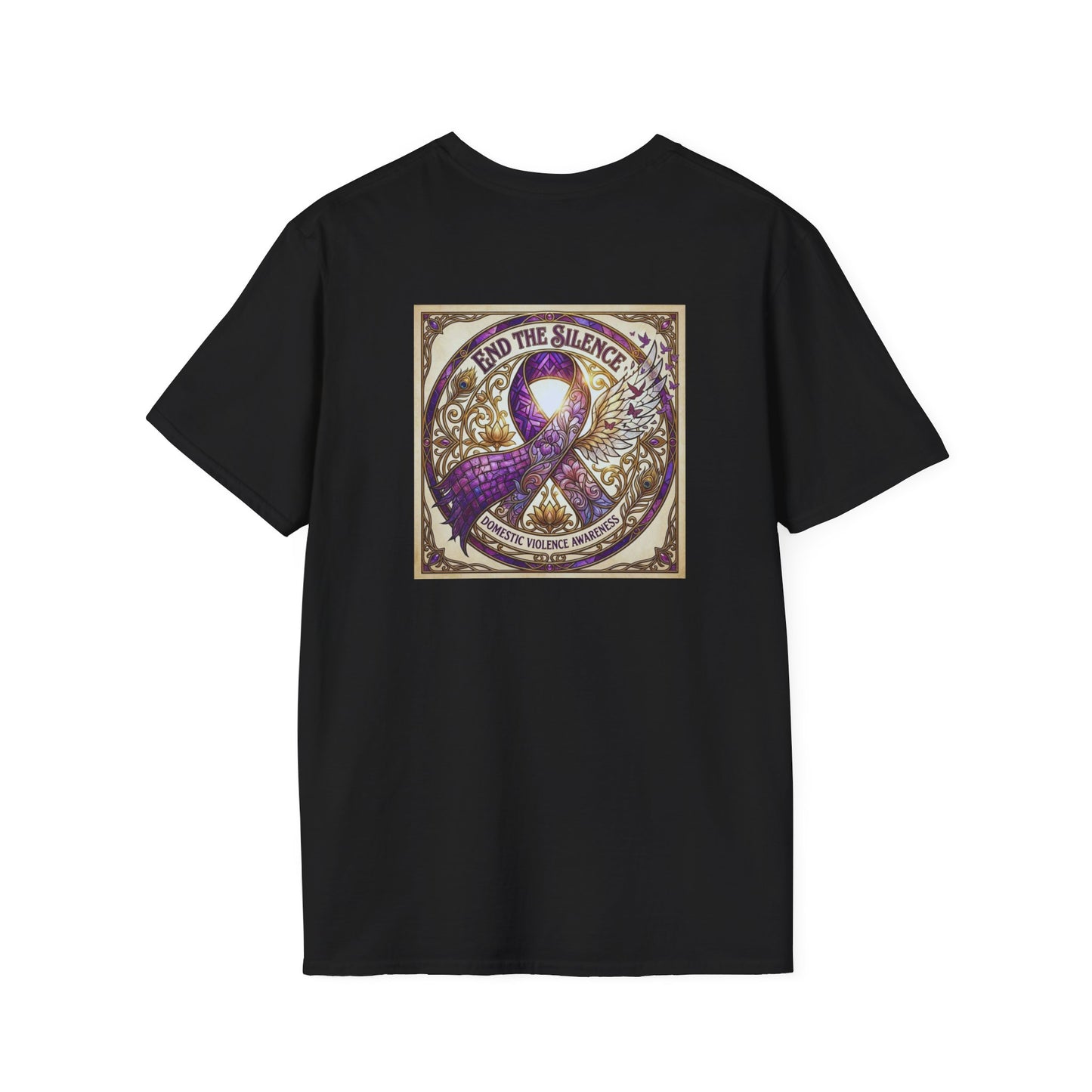 T-Shirt: "End the Silence" Domestic Violence Awareness Support