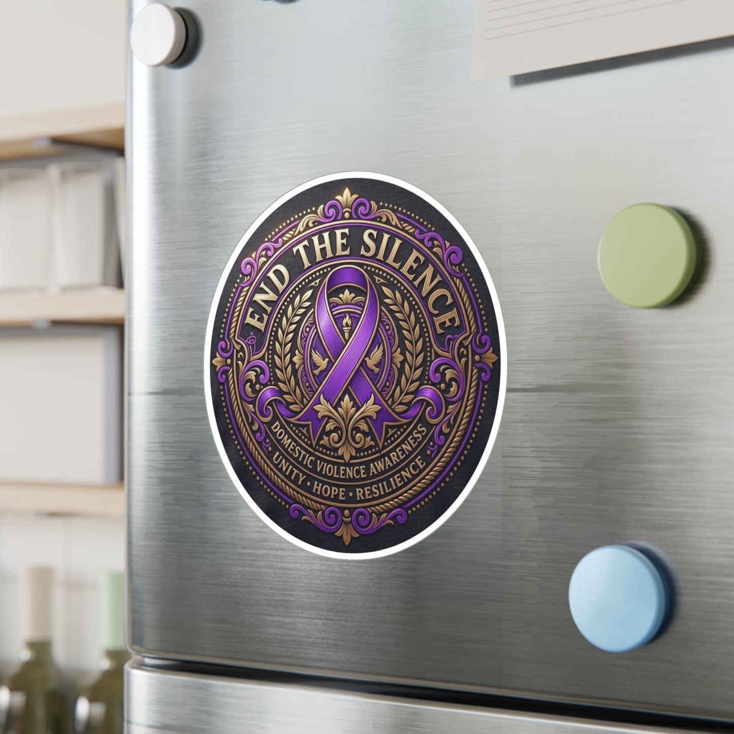 All-Weather Vinyl Decal: Domestic Violence Awareness