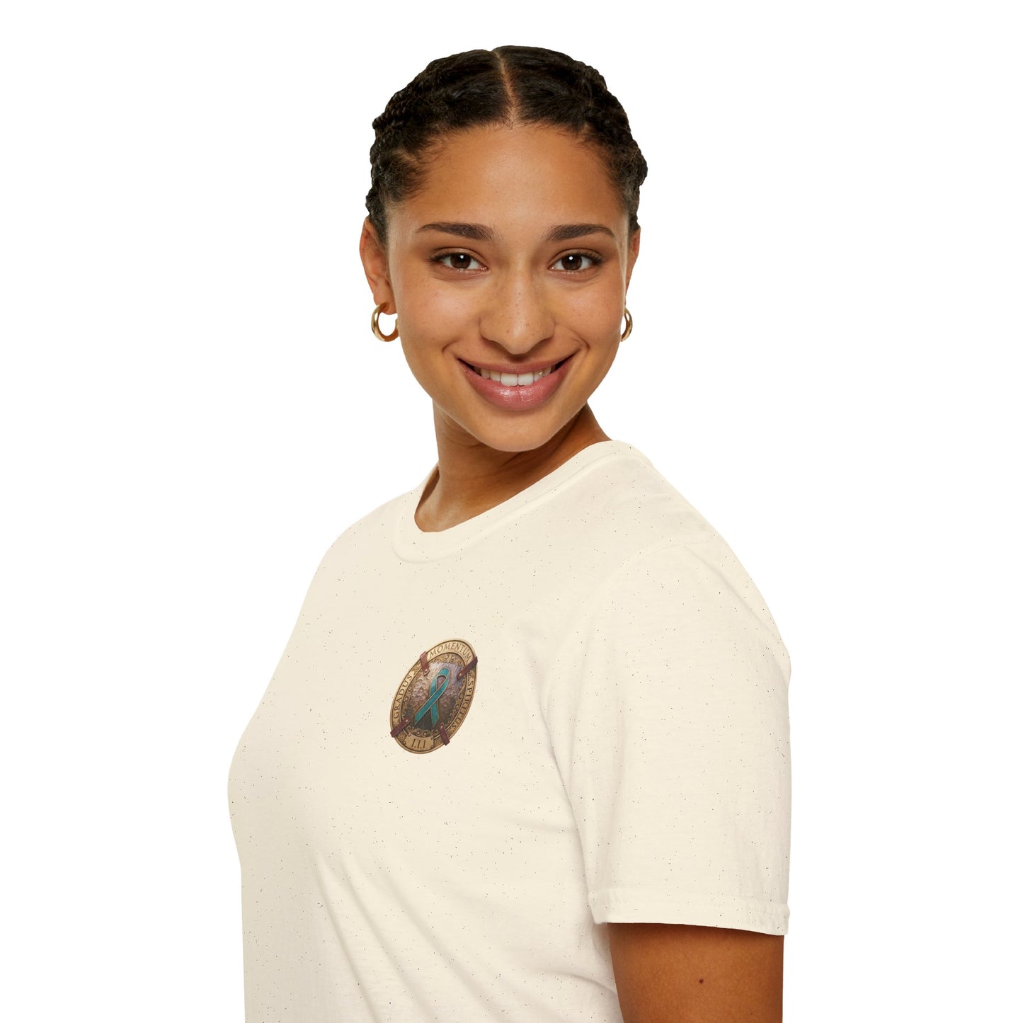 T-Shirt: "PTSD Awareness" Teal Ribbon Support