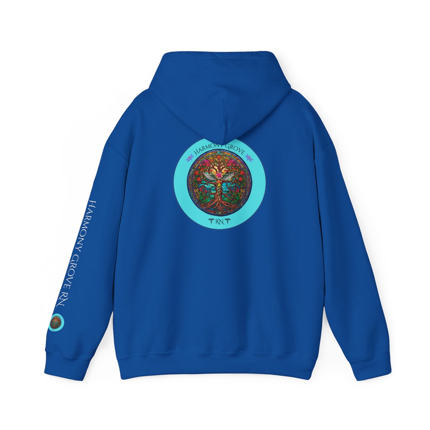 Pullover Hoodie: Harmony Grove RN