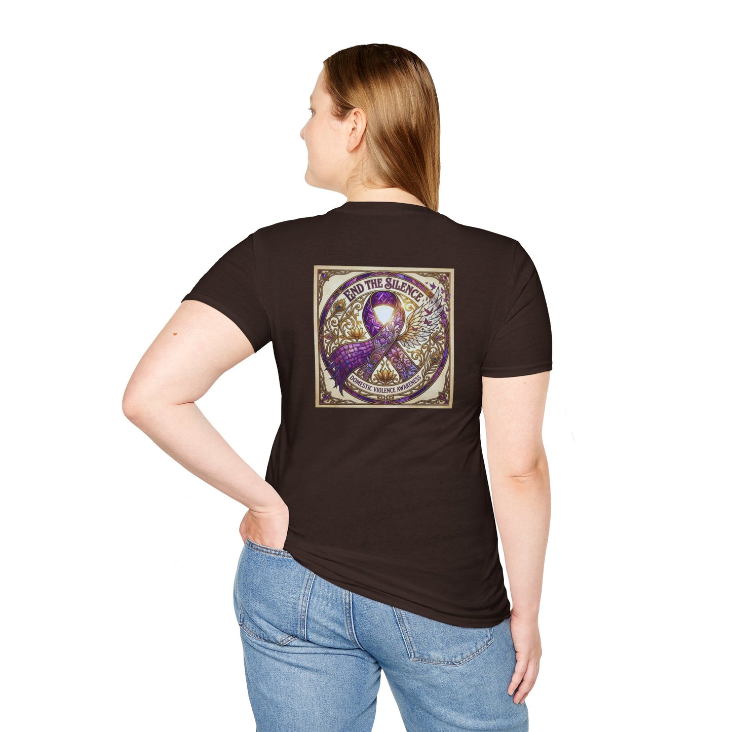 T-Shirt: "End the Silence" Domestic Violence Awareness Support