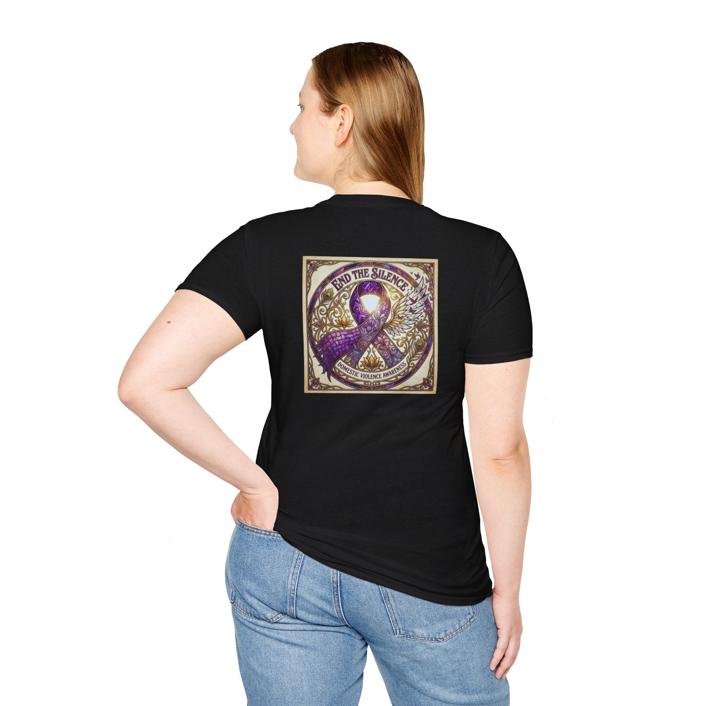 T-Shirt: "End the Silence" Domestic Violence Awareness Support