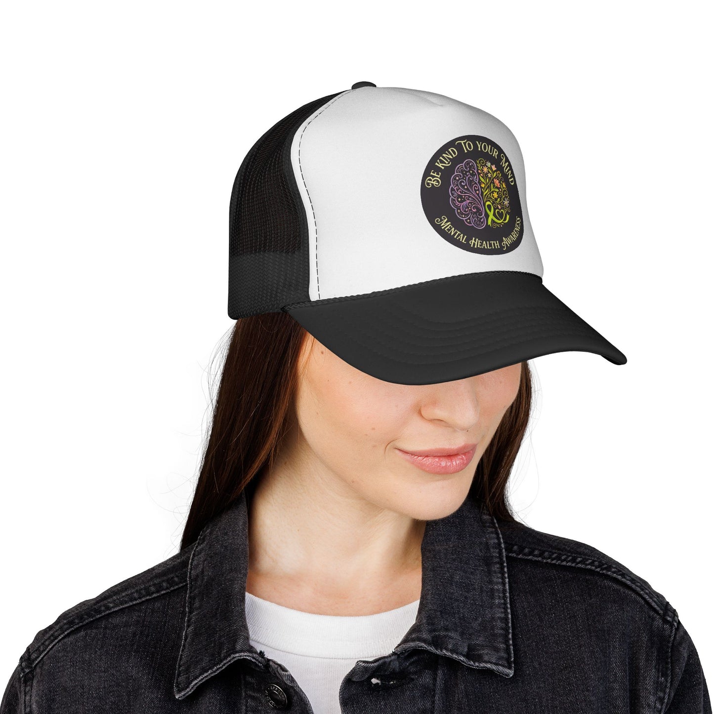 Trucker Hat: "Be Kind to Your Mind" Mental Health Awareness