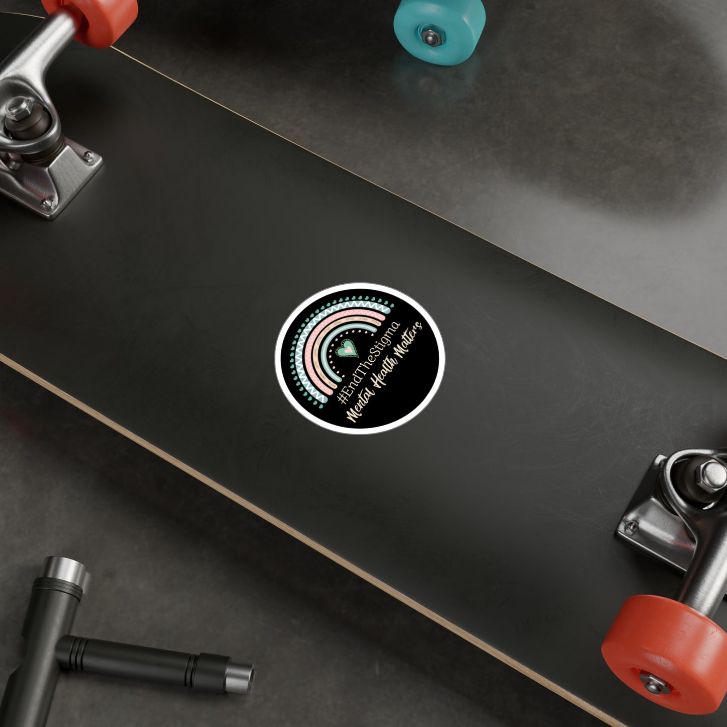All-Weather Vinyl Decal: #EndTheStigma Onyx