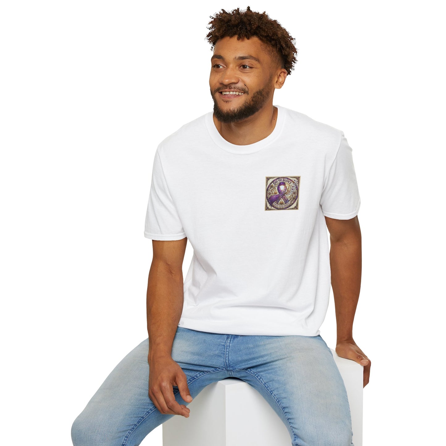 T-Shirt: "End the Silence" Domestic Violence Awareness Support