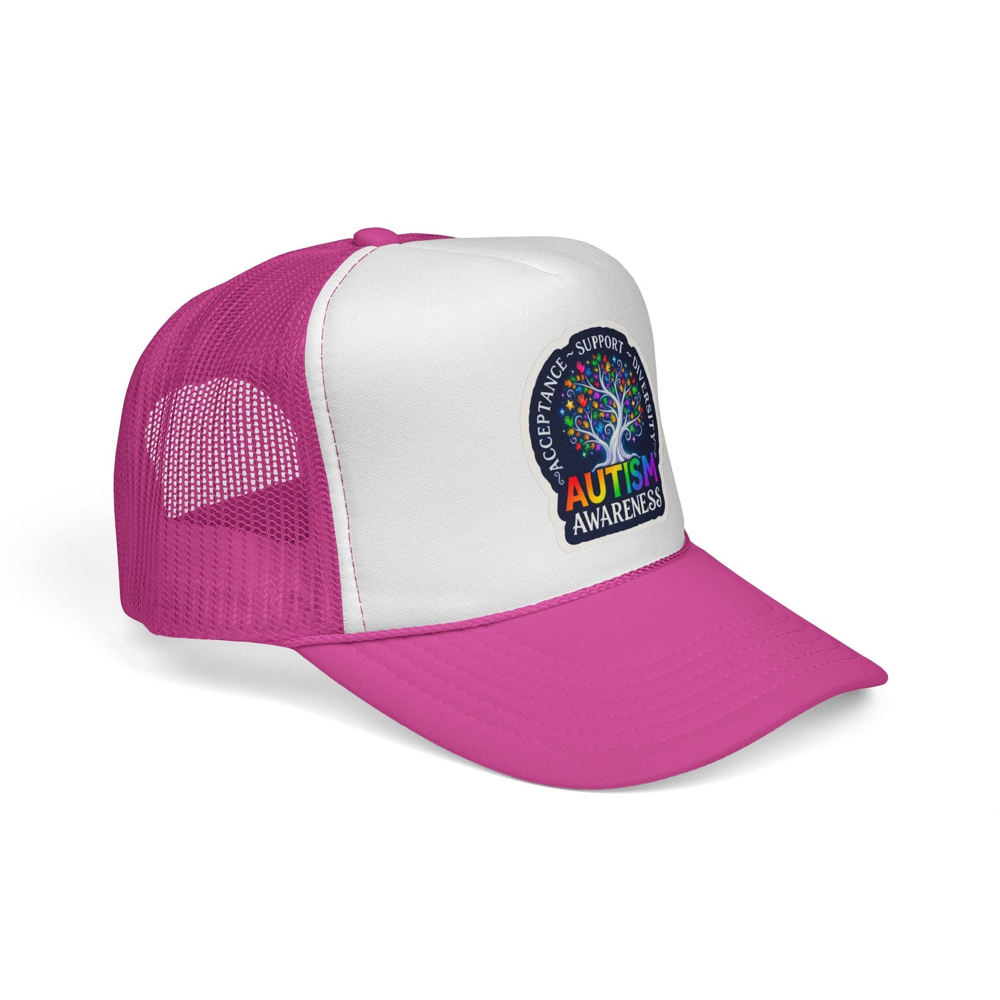 Trucker Cap: "Acceptance • Support • Diversity" Autism Awareness