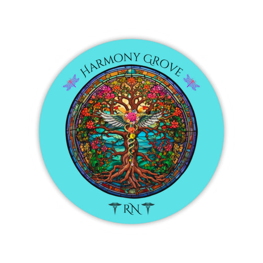 Kiss- Cut Stickers - Harmony Grove RN, Mental Health Support