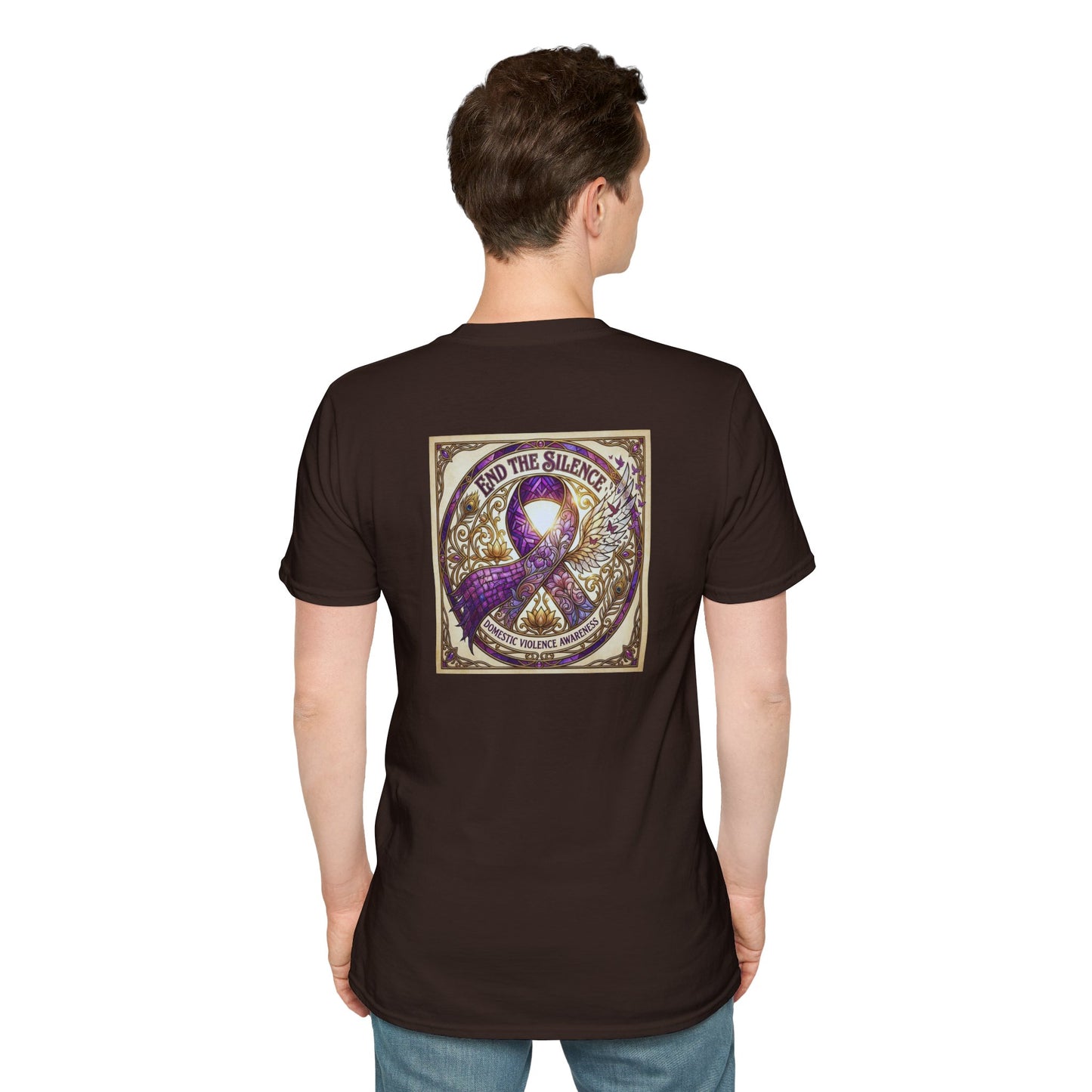 T-Shirt: "End the Silence" Domestic Violence Awareness Support