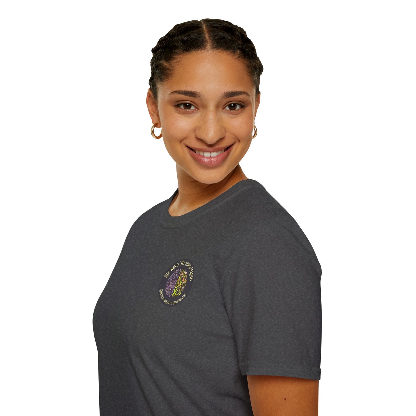 T-Shirt: "Be Kind to Your Mind" Mental Health Awareness
