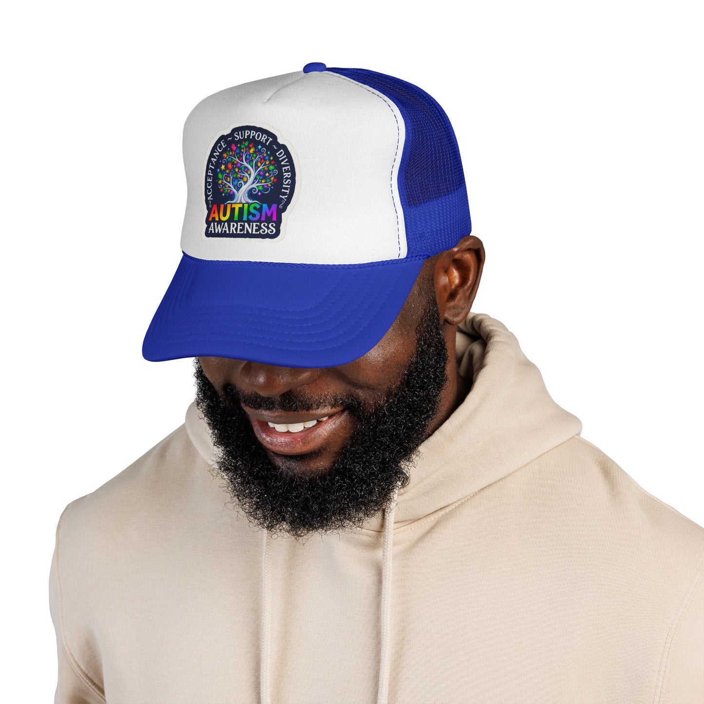 Trucker Cap: "Acceptance • Support • Diversity" Autism Awareness
