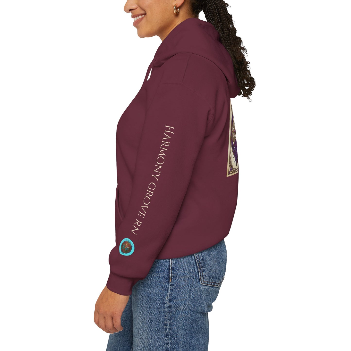 Pullover Hoodie: "End The Silence" Domestic Violence Awareness