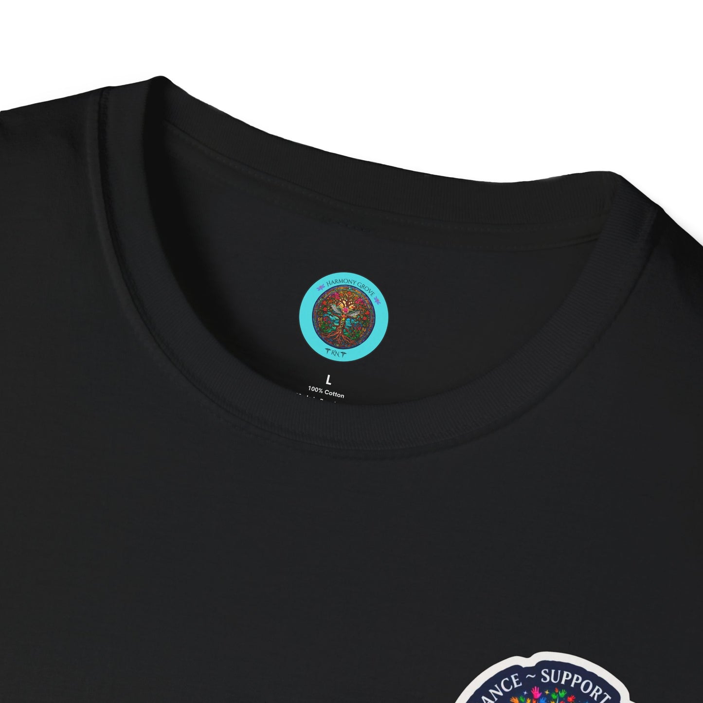 T-Shirt: "Autism Awareness" Rainbow Tree